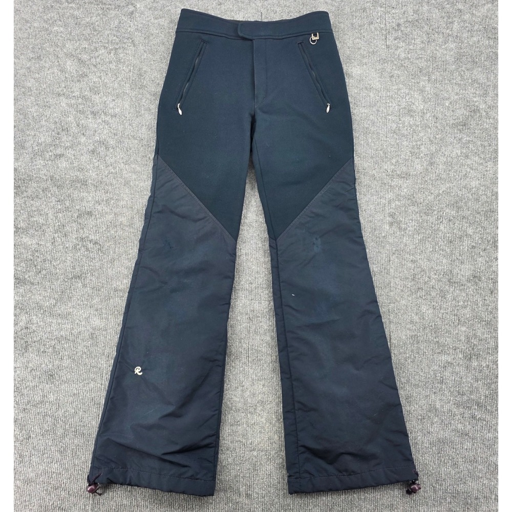 Roffe Navy Blue Ski Pants Mens Softshell Insulated Snow Pants Bootcut